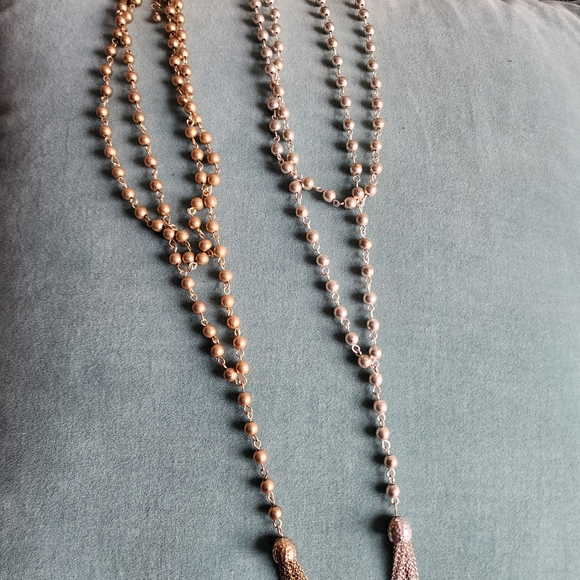 Layered tassel necklaces - Picture 11 of 15